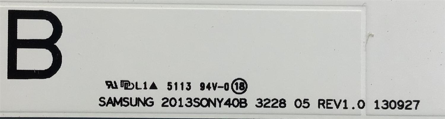 KIT DE LED'S PARA VIZIO (INCOMPLETO SOLO 9 PIEZAS) / NUMERO DE PARTE 047S5B / 2013SONY40A / 130927 / 2013SONY40B / 1-889-702-11 / 1-734-767-11 / 1-889-701-11 / PANEL LSY400HN01 / MODELO KDL-40W600B / NOTA IMPORTANTE:KIT CONSTA DE 10 PIEZAS EN TOTAL - Imagen 2